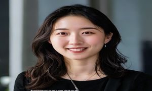 日韩一区二区一区内容总监金雅琳，韩裔背景，专业访谈照，展现韩文化专业素养